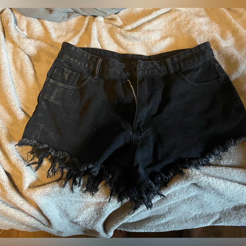 Black Short Shorts